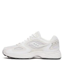 Saucony Grid Jazz 9 Suede - White/Off White Casual Trainers -The Sports Edit Store saucony grid jazz 9 suede white off white s70898 9 5