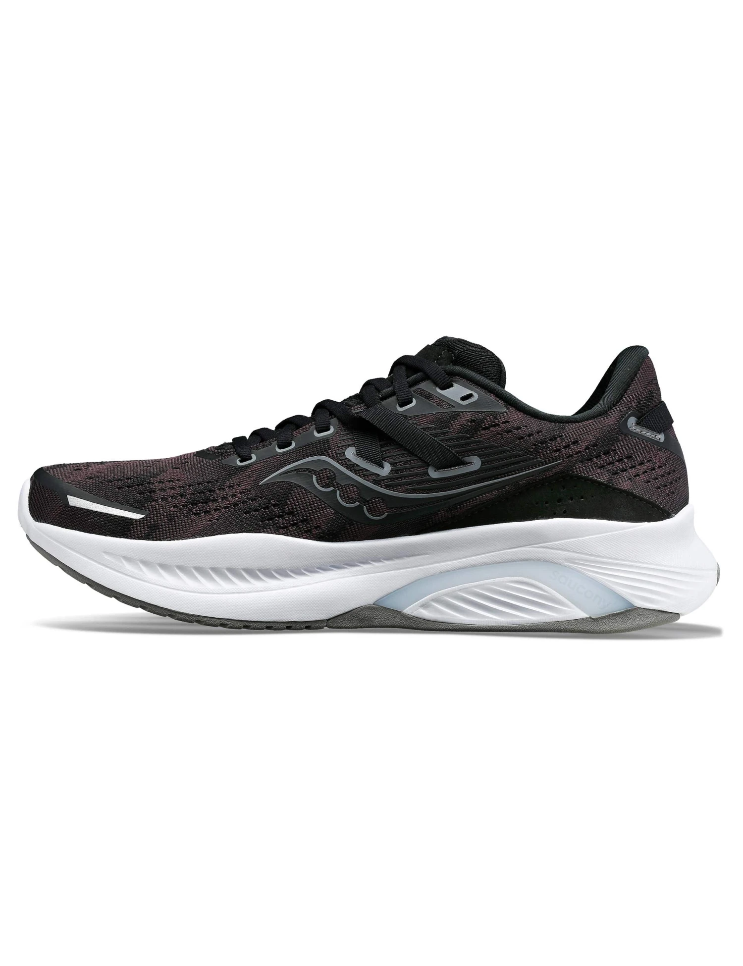 Saucony Guide 16 Running Shoes - Black/White 5 Saucony Guide 16 Running Shoes - Black/White - Image 3