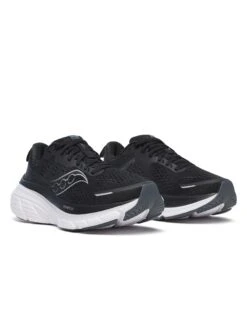 Saucony Guide 18 - Black/White -The Sports Edit Store saucony guide 18 black white s10998 100 2