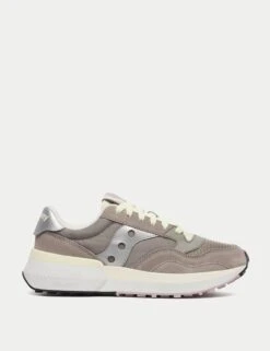 Saucony Jazz NXT - Dove/Silver Casual Trainers