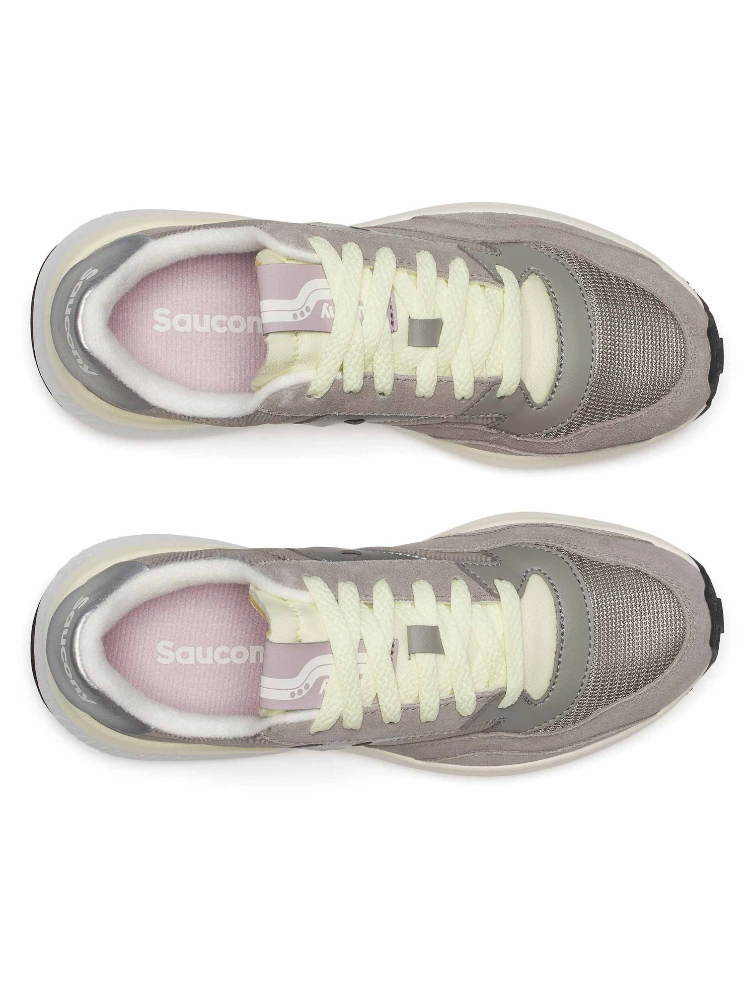 Saucony Jazz NXT - Dove/Silver Casual Trainers 6 Saucony Jazz NXT - Dove/Silver Casual Trainers - Image 4