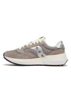 Saucony Jazz NXT - Dove/Silver Casual Trainers 12 Saucony Jazz NXT - Dove/Silver Casual Trainers -The Sports Edit Store saucony jazz nxt dove silver s60790 28 5