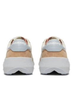 Saucony Jazz NXT Premium Trainers - Vanilla/Sky -The Sports Edit Store saucony jazz nxt premium vanilla sky s60889 2 4