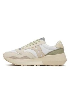 Saucony Jazz NXT Premium - White/Beige 12 Saucony Jazz NXT Premium - White/Beige -The Sports Edit Store saucony jazz nxt premium white beige s60889 1 5