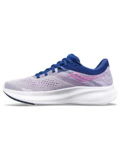 Saucony Ride 16 Neutral Running Shoes - Mauve/Indigo -The Sports Edit Store saucony ride 16 mauve indigo S10830 30 5