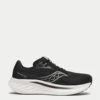 Saucony Ride 18 - Black/White -The Sports Edit Store saucony ride 18 black white s11000 100 2