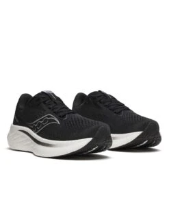 Saucony Ride 18 - Black/White -The Sports Edit Store saucony ride 18 black white s11000 100 3