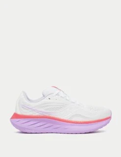 Saucony Ride 18 - White/Coral