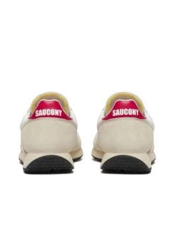 Saucony Trainer 80 - White/Red Retro Casual Shoes -The Sports Edit Store saucony trainer 80 white red s70884 10 4