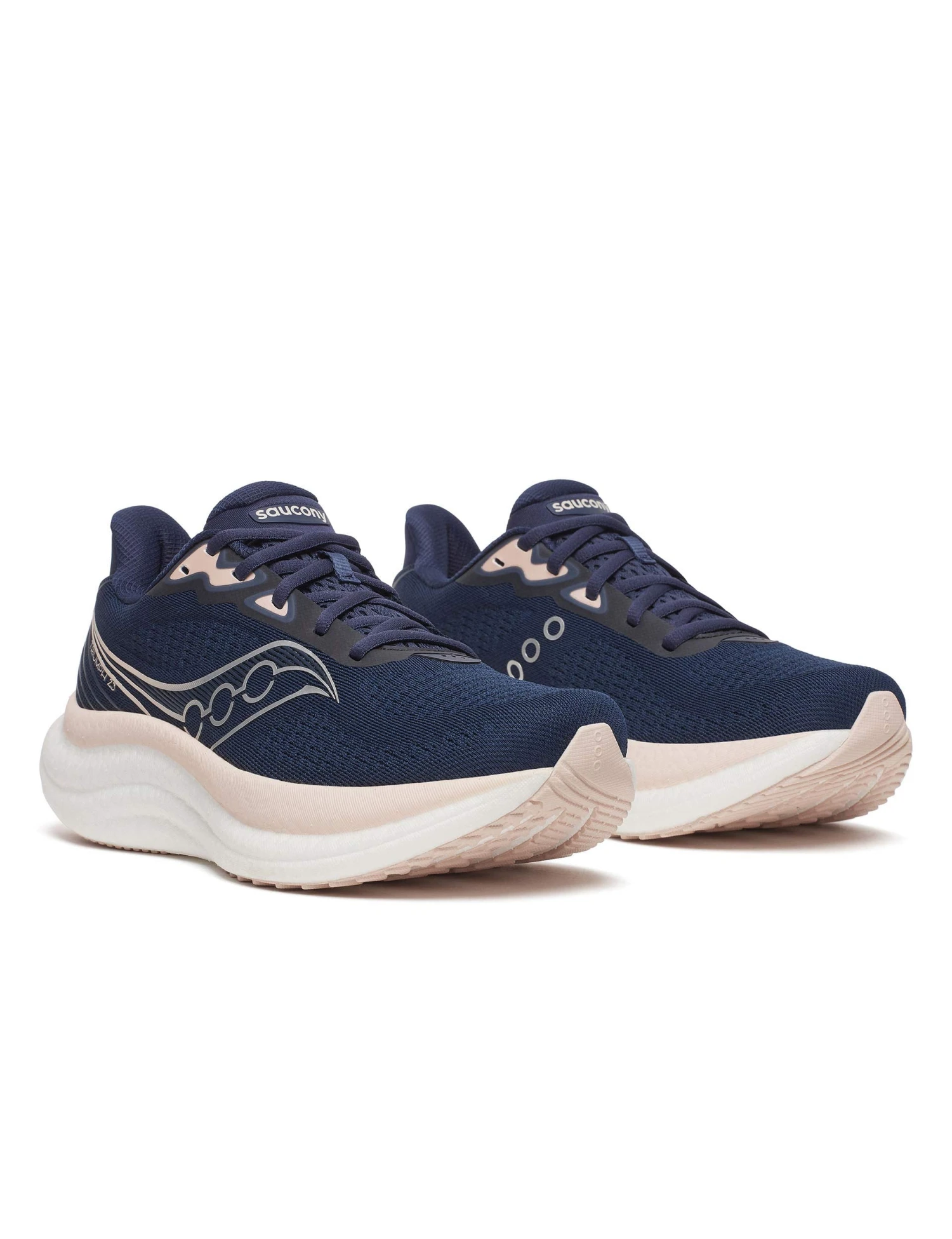 Saucony Triumph 23 - Navy/Cameo 4 Saucony Triumph 23 - Navy/Cameo - Image 2