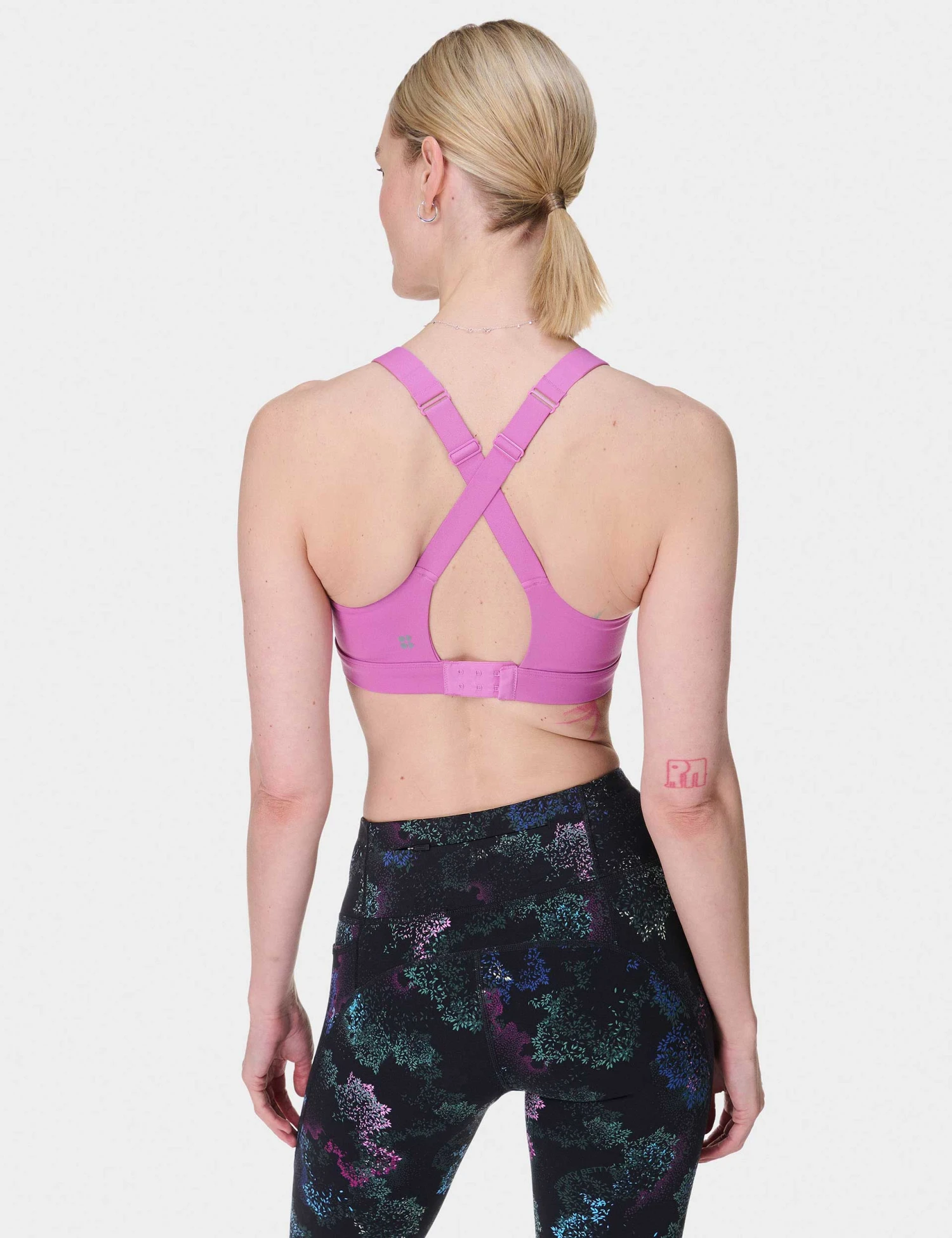 Sweaty Betty Power Pulse Bra - Allium Pink 4 Sweaty Betty Power Pulse Bra - Allium Pink - Image 2