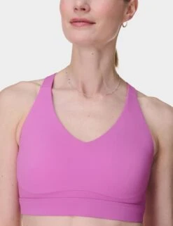 Sweaty Betty Power Pulse Bra - Allium Pink 10 Sweaty Betty Power Pulse Bra - Allium Pink -The Sports Edit Store sb10044 alliumpink 6