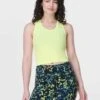 Sweaty Betty Athlete Crop Seamless Gym Vest - Pomelo Green -The Sports Edit Store sb6545c pomelogreen 3