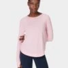 Sweaty Betty Breathe Easy Running Long Sleeve Top - Nerine Pink 2 Sweaty Betty Breathe Easy Running Long Sleeve Top - Nerine Pink -The Sports Edit Store sb9122 nerinepink 3