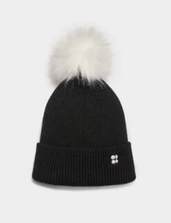 Sweaty Betty Ribbed Knit Beanie - Black