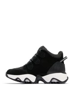 Sorel Kinetic Impact Caribou Plus Waterproof Sneaker Boots - Black/Sea Salt -The Sports Edit Store sorel kinetic impact caribou plus wp sneaker boots black sea salt 2099121 010 4