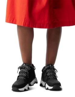 Sorel Kinetic Impact Caribou Plus Waterproof Sneaker Boots - Black/Sea Salt -The Sports Edit Store sorel kinetic impact caribou plus wp sneaker boots black sea salt 2099121 010 8