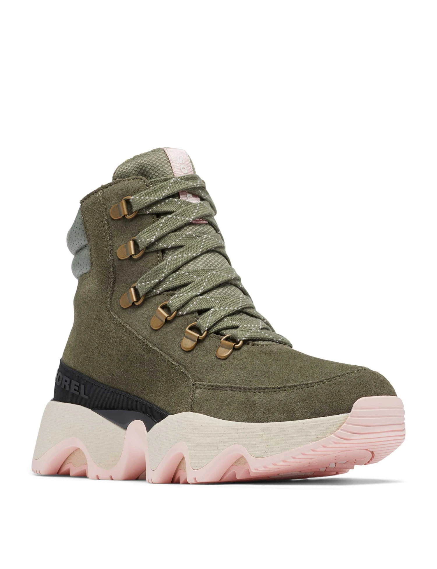 Sorel Kinetic Impact Conquest Waterproof Sneaker Boot - Stone Green/Chalk 4 Sorel Kinetic Impact Conquest Waterproof Sneaker Boot - Stone Green/Chalk - Image 2