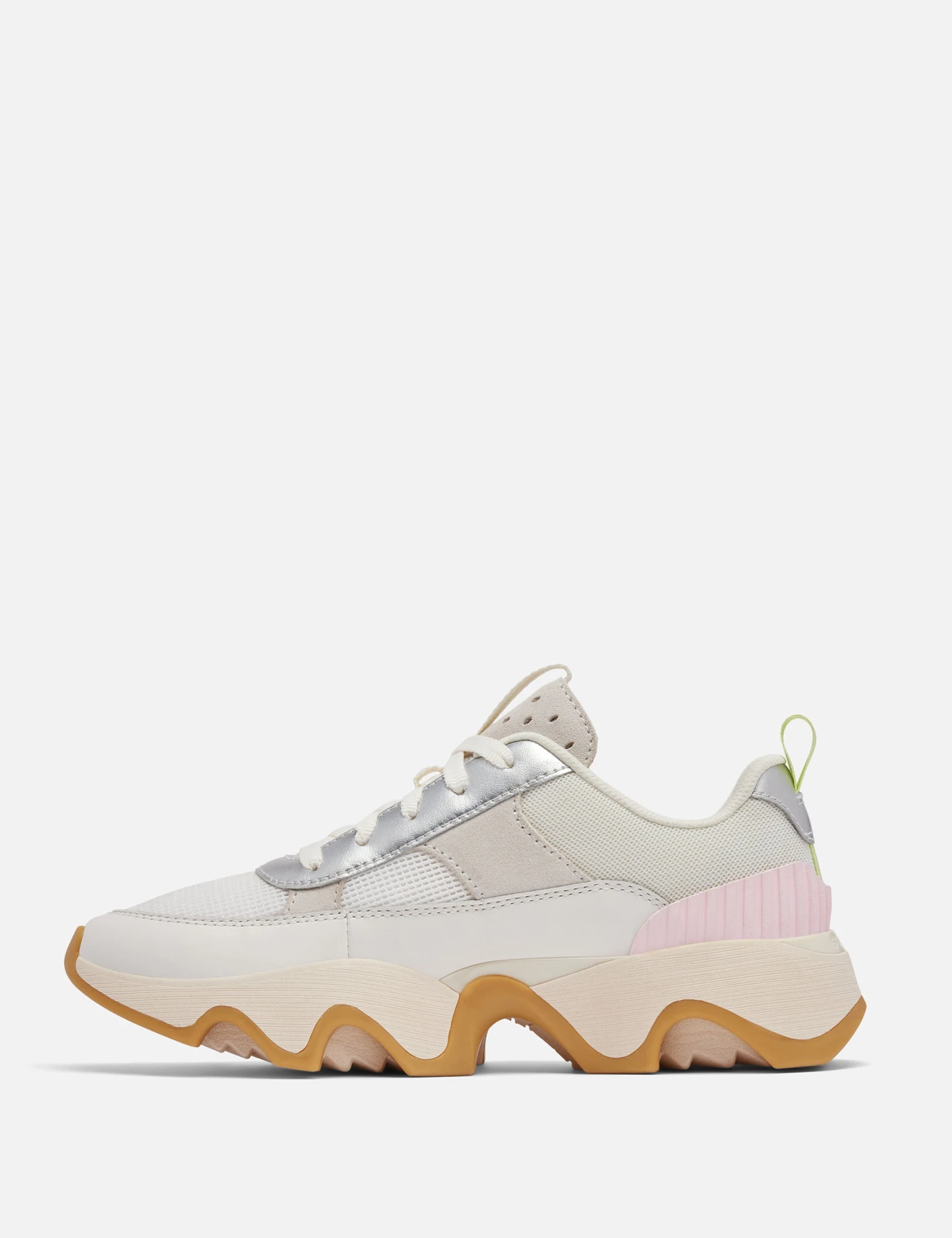 Sorel Kinetic Impact II Wonder Lace Sneaker - Sea Salt/Gum 4 Sorel Kinetic Impact II Wonder Lace Sneaker - Sea Salt/Gum - Image 2