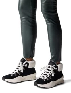 Sorel Out N About III Conquest Winter Ankle Boot - Black/Sea Salt -The Sports Edit Store sorel out n about iii conquest winter ankle boot black sea salt 1977201 010 3