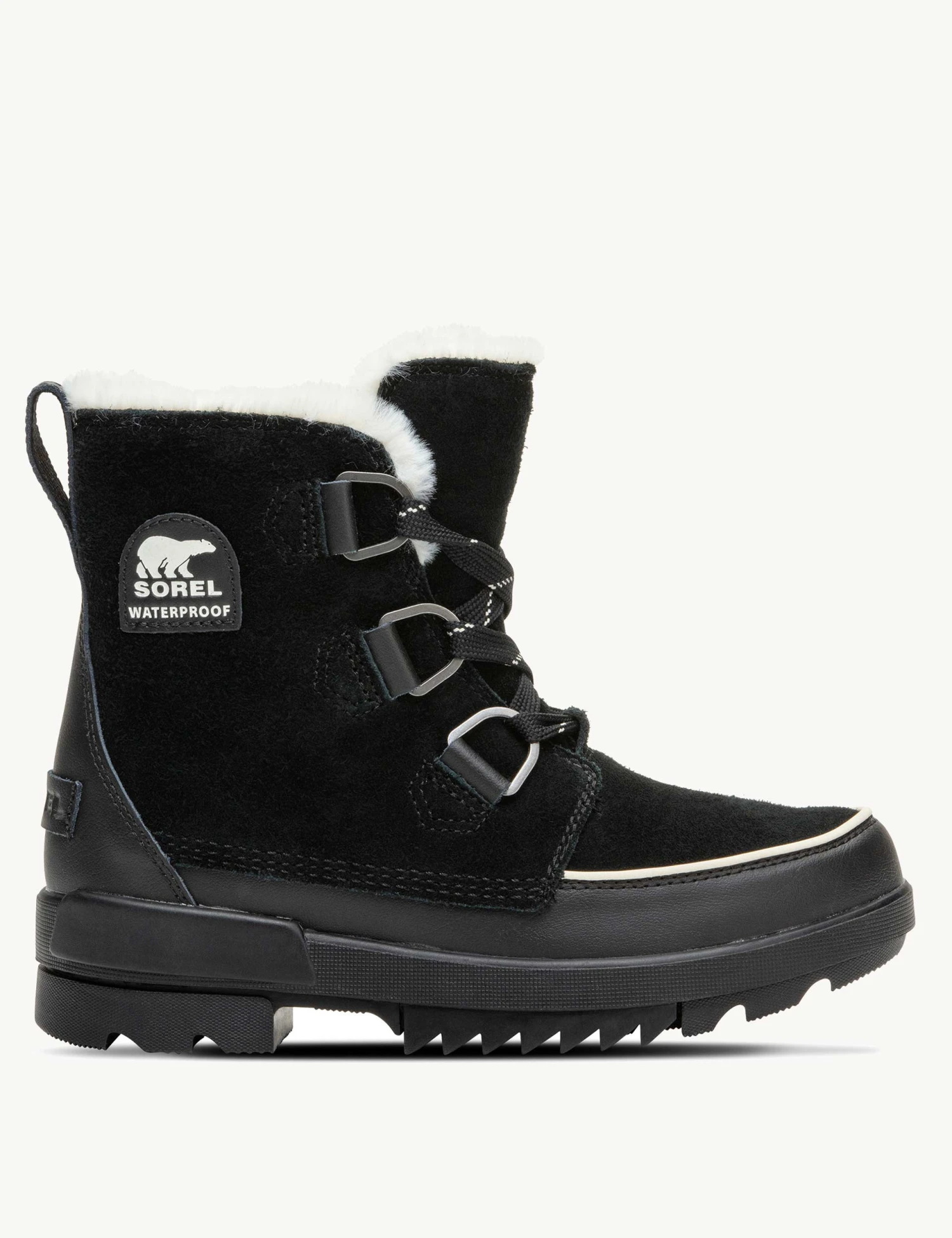 Sorel Torino II Parc Shearling Waterproof Winter Bootie - Black 3 Sorel Torino II Parc Shearling Waterproof Winter Bootie - Black