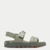 Sorel Viibe Sandal - Safari/Stone Green -The Sports Edit Store sorel viibe sandal safari stone green 2030511 348 1