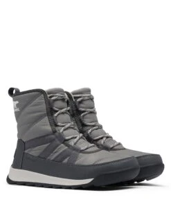 Sorel Whitney II Short Lace Winter Boot - Quarry -The Sports Edit Store sorel whitney ii short lace winter boot quarry 1921341 052 2