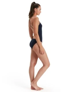 Speedo Eco Endurance+ Thinstrap Swimsuit - Navy -The Sports Edit Store speedo eco endurance thinstrap swimsuit navy 8 13539D740 7
