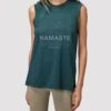 Spiritual Gangster Namaste Irina Muscle Tank - Deep Forest -The Sports Edit Store spiritual gangster namaste irina muscle tank deep forest HO30411020 1