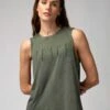 Spiritual Gangster Peace Jade Muscle Tank - Olive Green -The Sports Edit Store spiritual gangster peace jade muscle tank olive green SP40411018 1