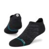 Stance Run Light Tab Performance Running Socks - Black -The Sports Edit Store stance run light tab sock black A248A23RUN BLK 1