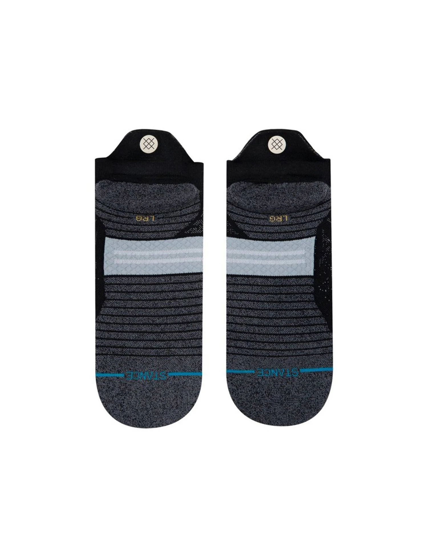Stance Run Tab Performance Running Socks - Black 5 Stance Run Tab Performance Running Socks - Black - Image 3