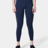 Sweaty Betty Aerial Power UltraSculpt High Waisted Leggings - Navy Blue 2 Sweaty Betty Aerial Power UltraSculpt High Waisted Leggings - Navy Blue -The Sports Edit Store sweaty betty aerial power ultrasculpt hw leggings navy blue sb8386 1