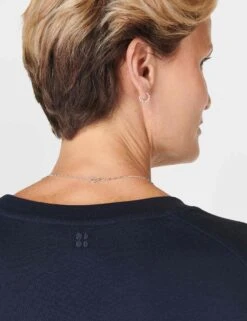 Sweaty Betty After Class Crop Sweatshirt - Navy Blue 10 Sweaty Betty After Class Crop Sweatshirt - Navy Blue -The Sports Edit Store sweaty betty after class crop sweatshirt navy blue sb5622c 2