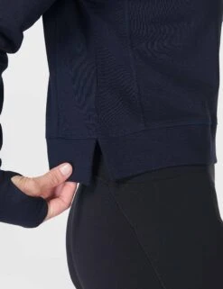 Sweaty Betty After Class Crop Sweatshirt - Navy Blue 11 Sweaty Betty After Class Crop Sweatshirt - Navy Blue -The Sports Edit Store sweaty betty after class crop sweatshirt navy blue sb5622c 4