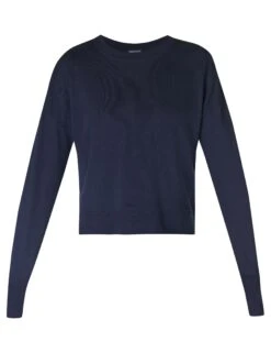 Sweaty Betty After Class Crop Sweatshirt - Navy Blue 13 Sweaty Betty After Class Crop Sweatshirt - Navy Blue -The Sports Edit Store sweaty betty after class crop sweatshirt navy blue sb5622c 5
