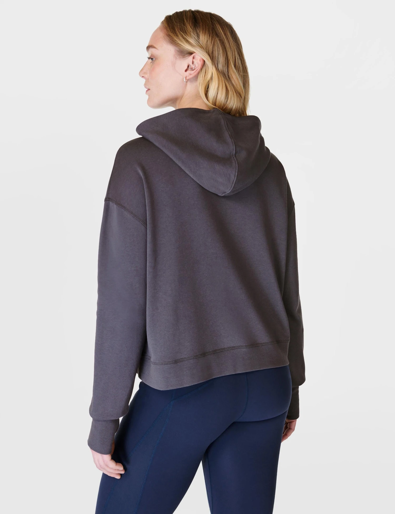 Sweaty Betty After Class Hoody - Urban Grey 4 Sweaty Betty After Class Hoody - Urban Grey - Image 2