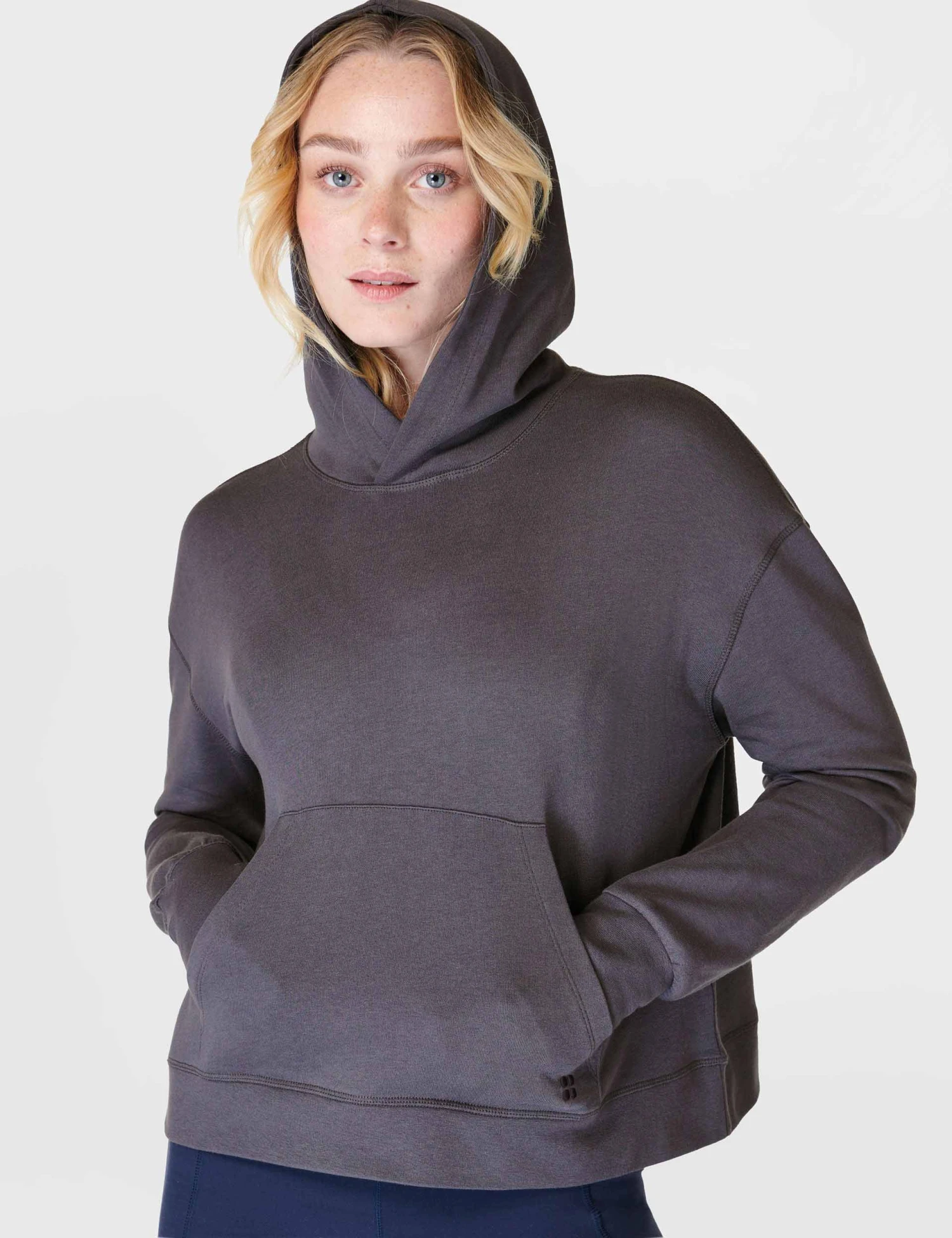 Sweaty Betty After Class Hoody - Urban Grey 5 Sweaty Betty After Class Hoody - Urban Grey - Image 3