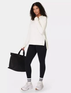 Sweaty Betty After Class Longline Sweatshirt - Lily White 16 Sweaty Betty After Class Longline Sweatshirt - Lily White -The Sports Edit Store sweaty betty after class longline sweatshirt lily white sb8985 7