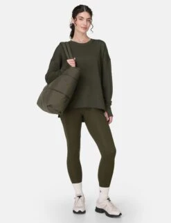 Sweaty Betty After Class Longline Sweatshirt - Nori Green 12 Sweaty Betty After Class Longline Sweatshirt - Nori Green -The Sports Edit Store sweaty betty after class longline sweatshirt nori green sb8985 6