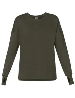 Sweaty Betty After Class Longline Sweatshirt - Nori Green 13 Sweaty Betty After Class Longline Sweatshirt - Nori Green -The Sports Edit Store sweaty betty after class longline sweatshirt nori green sb8985 7