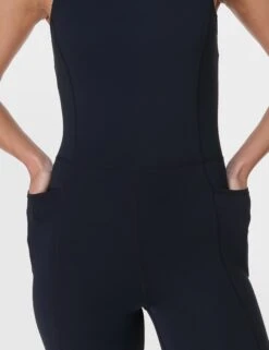 Sweaty Betty All Day Bodysuit - Black -The Sports Edit Store sweaty betty all day bodysuit black sb10058 5