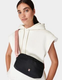 Sweaty Betty All Day Crossbody - Black 11 Sweaty Betty All Day Crossbody - Black -The Sports Edit Store sweaty betty all day crossbody black sb8977 2