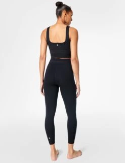 Sweaty Betty All Day Wrap Waist 7/8 Leggings - Black 14 Sweaty Betty All Day Wrap Waist 7/8 Leggings - Black -The Sports Edit Store sweaty betty all day wrap waist 7 8 leggings black sb8371 4