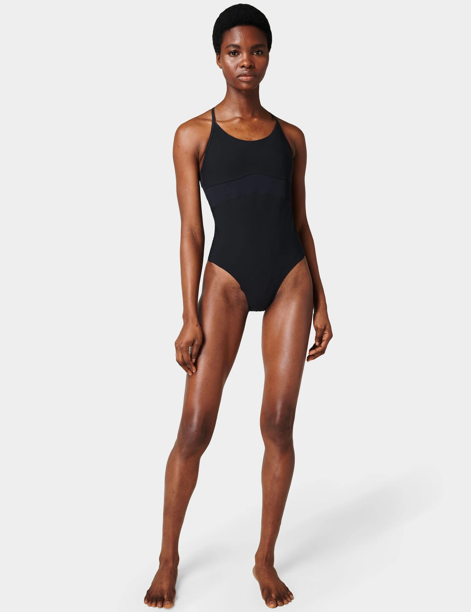 Sweaty Betty Aqua Xtra Life Performance Swimsuit - Black A 8 Sweaty Betty Aqua Xtra Life Performance Swimsuit - Black A - Image 6