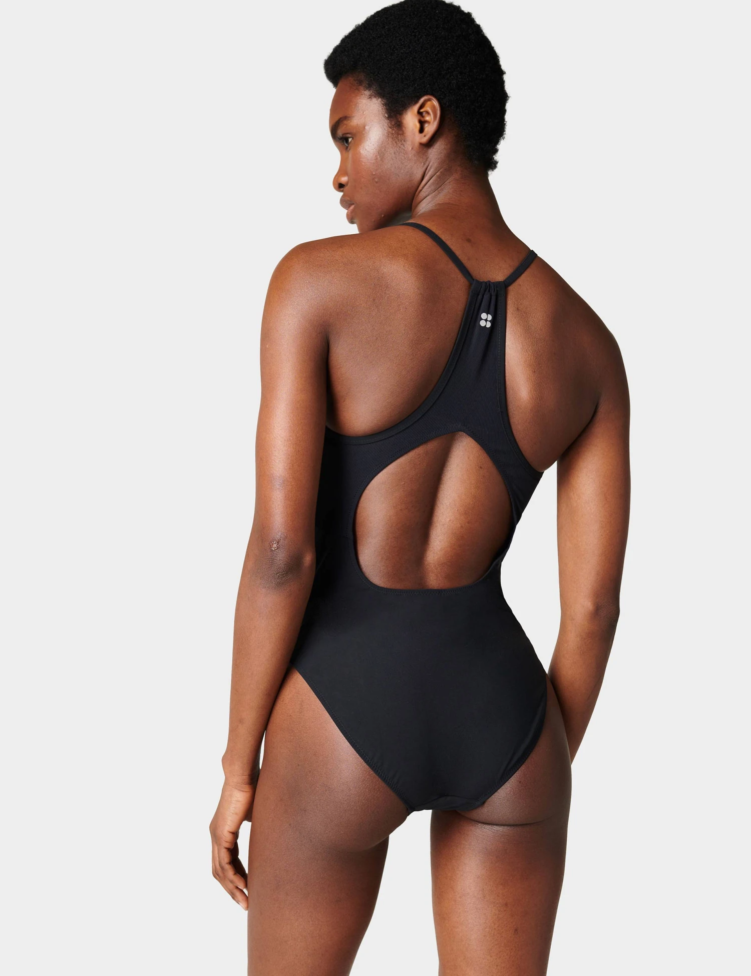 Sweaty Betty Aqua Xtra Life Performance Swimsuit - Black A 4 Sweaty Betty Aqua Xtra Life Performance Swimsuit - Black A - Image 2