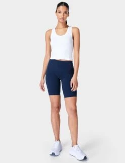 Sweaty Betty Athlete Crop Seamless Gym Vest - White -The Sports Edit Store sweaty betty athlete crop seamless gym vest white sb6545c 3 0ded29bd 1871 43a1 95d2 686f1db2a12b