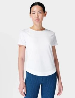 Sweaty Betty Breathe Easy Running T-Shirt - White