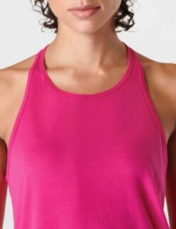 Sweaty Betty Breathe Easy Running Vest - Beet Pink -The Sports Edit Store sweaty betty breathe easy running vest beet pink sb9123 3