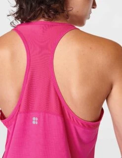 Sweaty Betty Breathe Easy Running Vest - Beet Pink -The Sports Edit Store sweaty betty breathe easy running vest beet pink sb9123 5